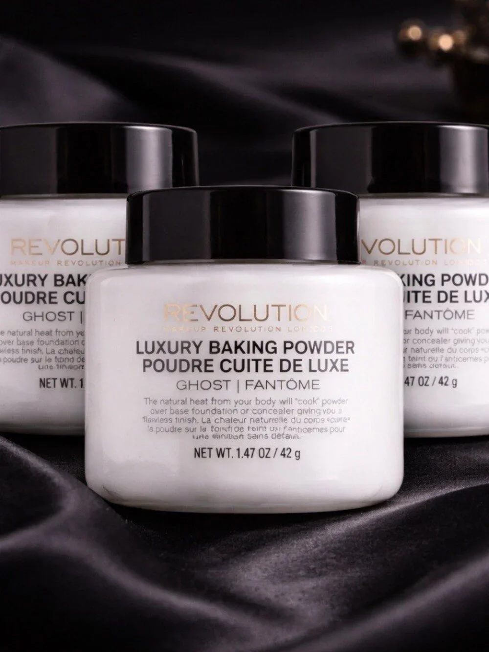 REVOLUTION Luxury Baking Powder Ghost 3 Pack